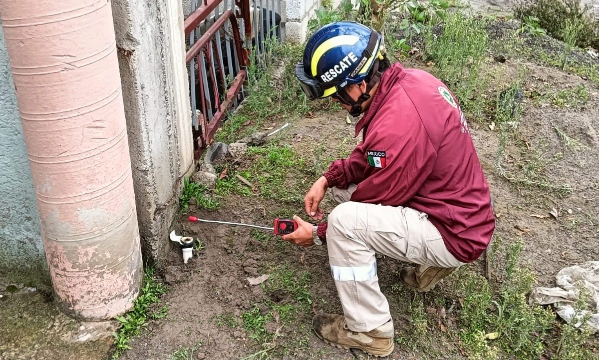 Fuga de gas en la colonia San Isidro Castillotla de Puebla: vecinos y autoridades en alerta
