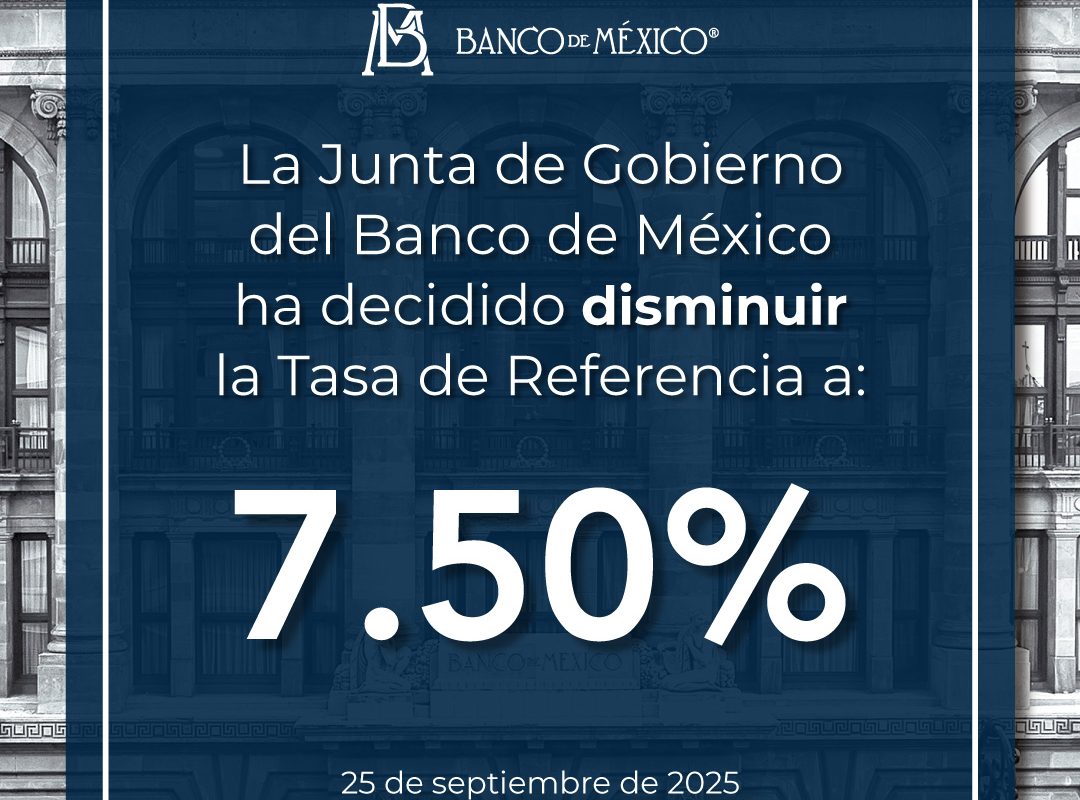 Banco de México baja la tasa de interés a 7.50%: ¿qué significa para ti?