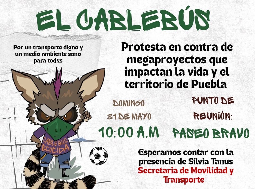 Protests Against Puebla’s Cablebús: More Noise Online Than Real-World Impact