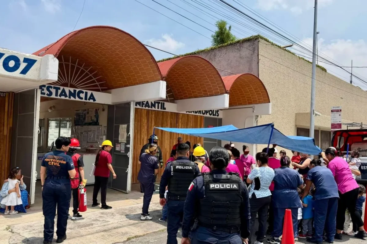 Earthquake Drill Supervised at Andropolis Childcare Center in Puebla: Why These Exercises Matter
