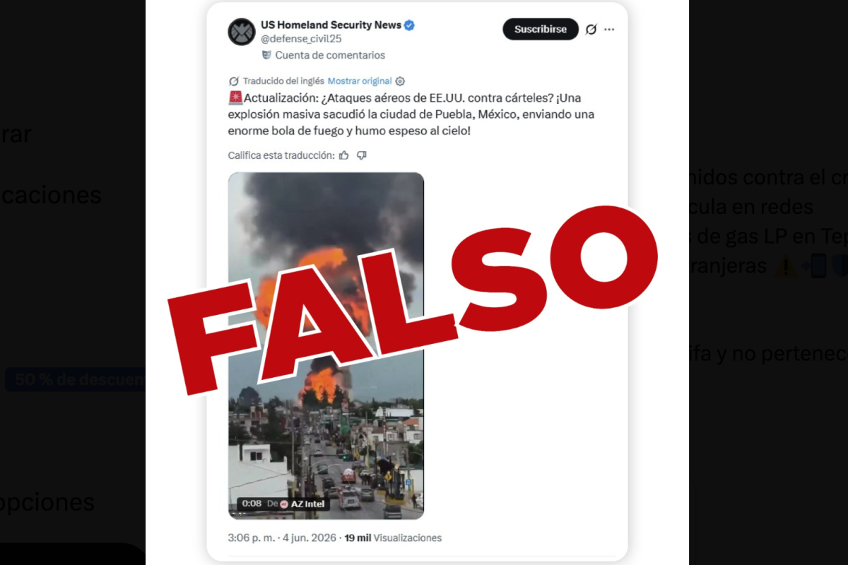 False Claims of U.S. Attacks on Mexico Debunked: Explosion in Tepeaca Confirmed by Puebla Government