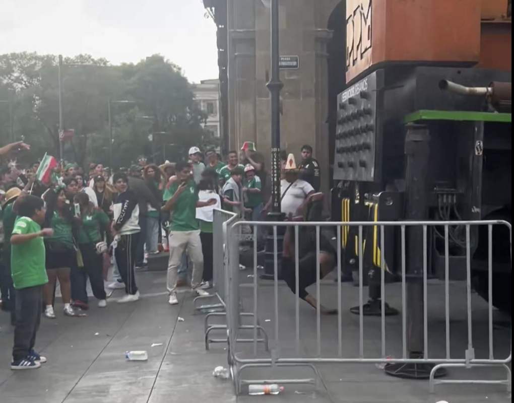 Near-Tragedy at Mexico City FanFest After World Cup Opener; Video Captures Fall