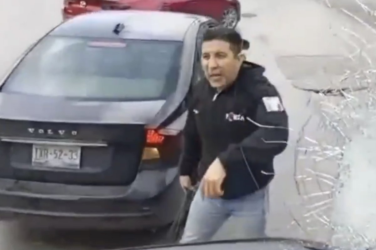 Violent attack on Puebla public transport driver caught on camera in San Felipe Hueyotlipan