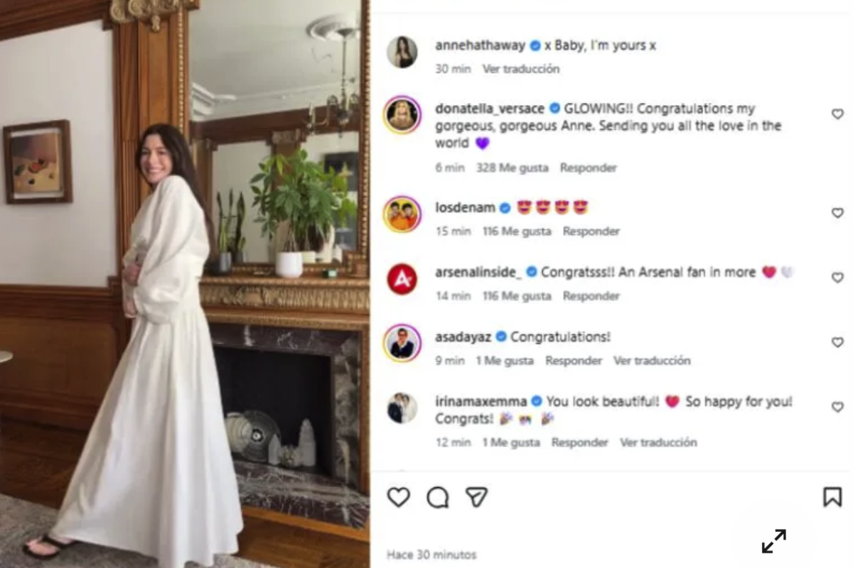 Anne Hathaway Announces Third Pregnancy with Heartfelt Instagram Video