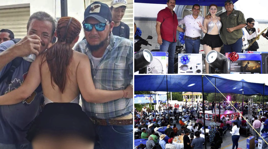 Father’s Day Celebration in Tamaulipas Sparks Debate Over Influencer’s Provocative Performance
