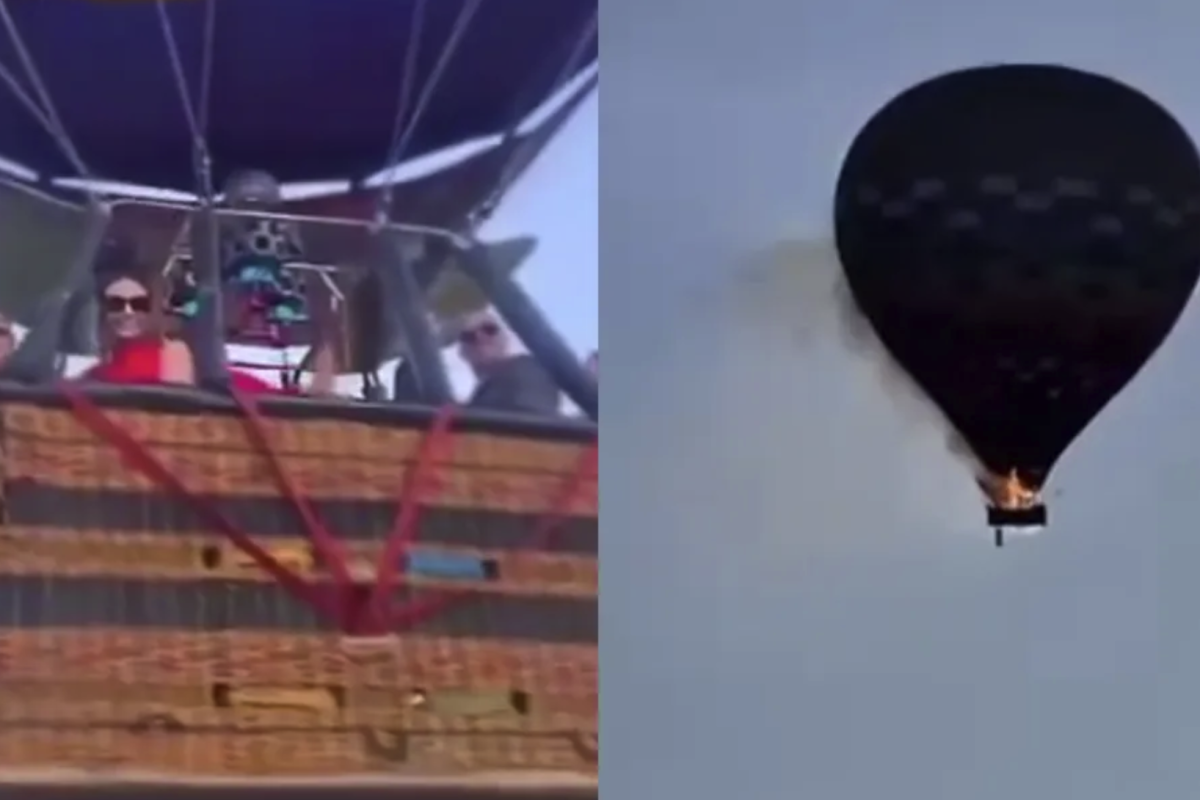 Eight Dead in Hot Air Balloon Fire in Brazil; One Passenger Jumped to Escape Flames