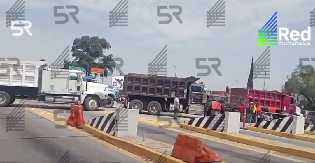 Partial Closure at San Marcos Toll Booth Disrupts Mexico-Puebla Highway Amid AMOTAC Protest