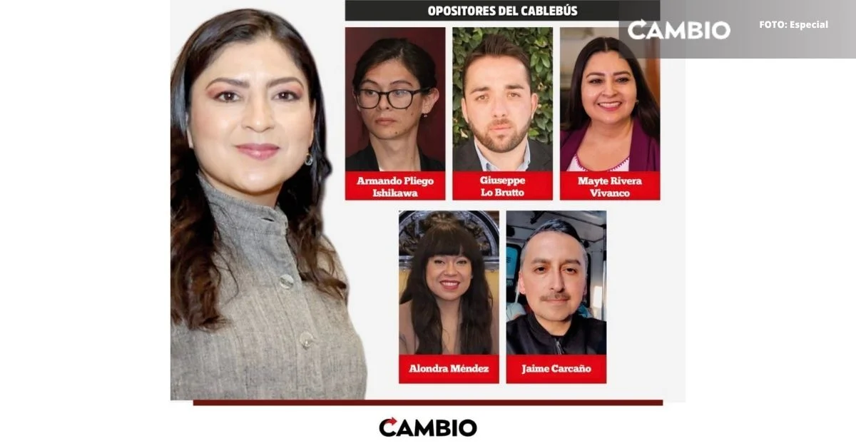 Claudia Rivera’s Allies Behind Opposition to Puebla’s Cablebús Project
