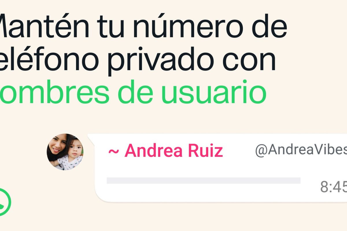 WhatsApp introduces usernames to protect your phone number