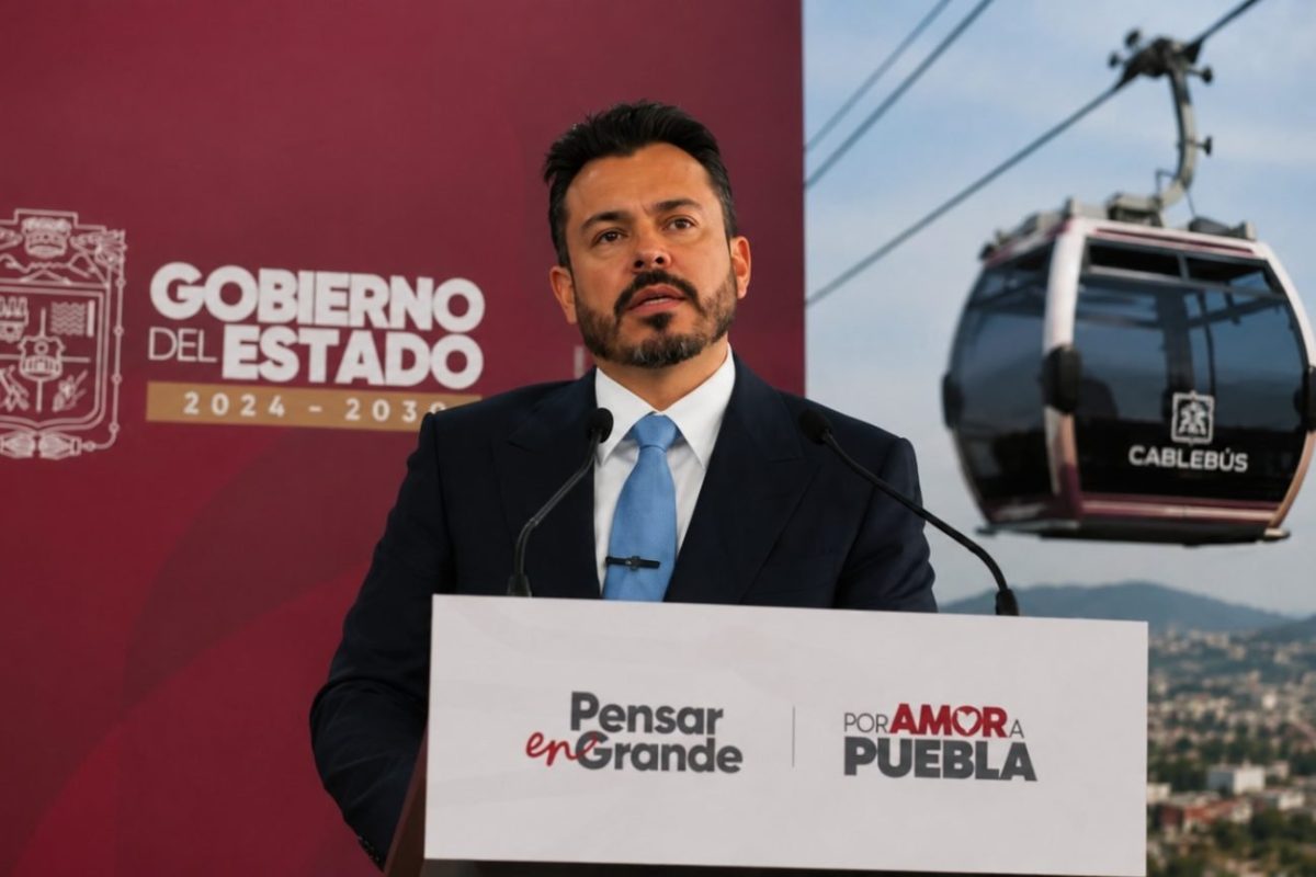Activists Tried to Plant Trees to Block Puebla’s Cablebús Project on Government Land