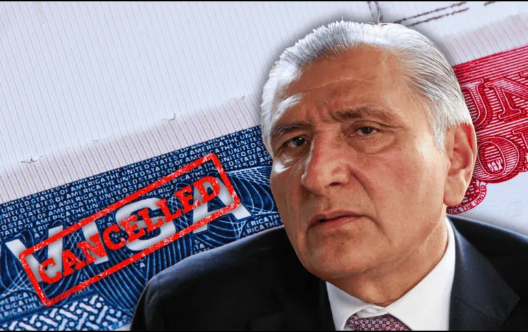 Adán Augusto López avoids confirming if US visa was revoked amid fuel theft allegations