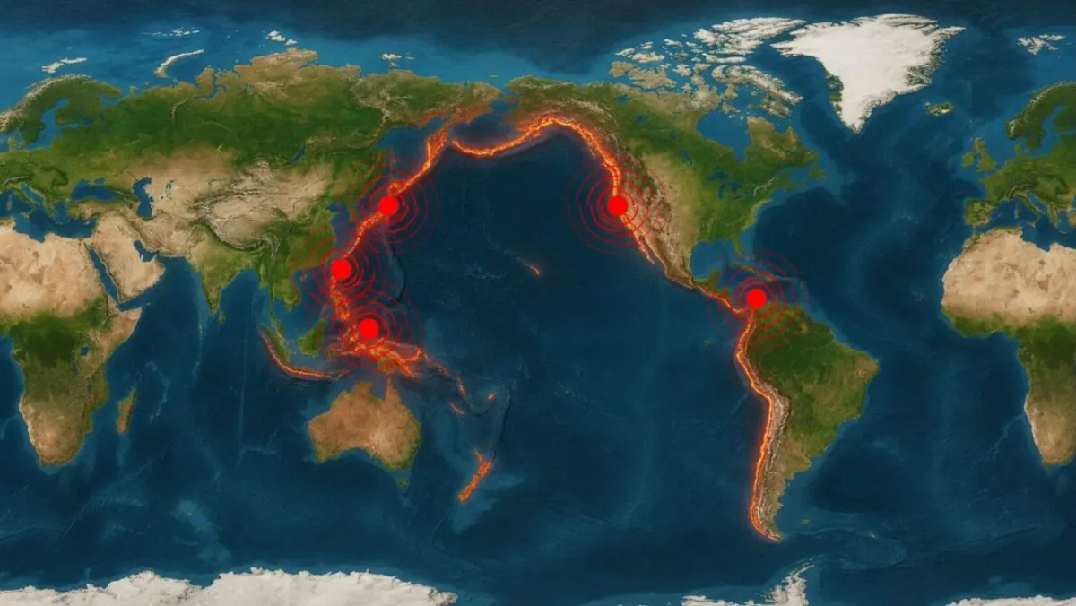Five Earthquakes Shake the Pacific Ring of Fire in Less Than 24 Hours: Is Mexico at Risk?