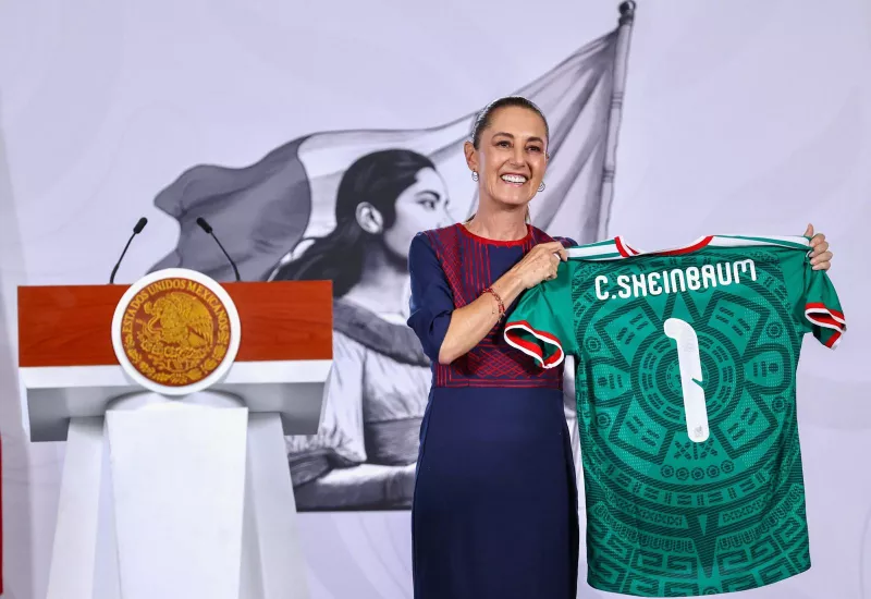 Sheinbaum to Watch 2026 World Cup Opening from Palacio Nacional Amid Protests in Mexico City