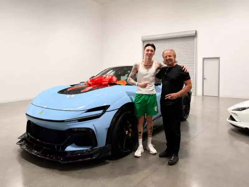 Peso Pluma gifts himself a 15-million-peso Ferrari after breakup with Kenia Os