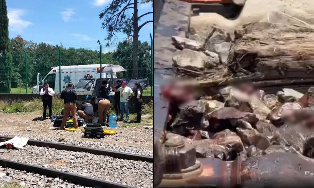 Identity and Condition of Young Man Severely Injured by Train in Bosques de Amalucan Revealed