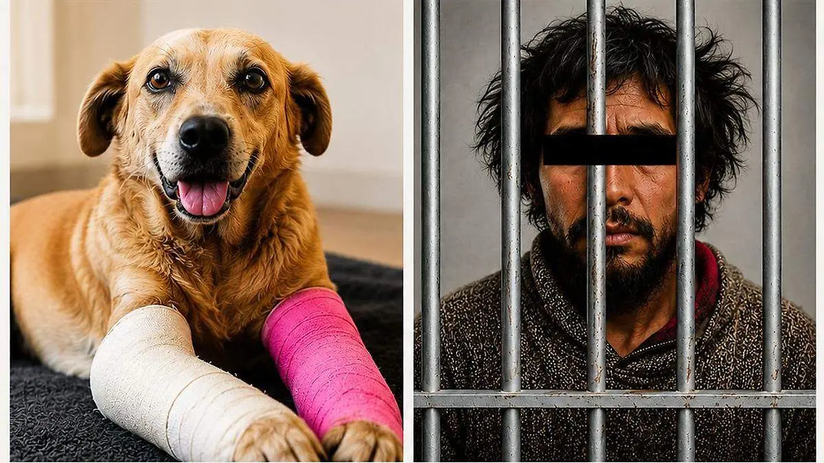 Historic Sentence in Puebla: “El Colamochas” Sentenced to 11 Years for Attacking Dog “Huesitos”