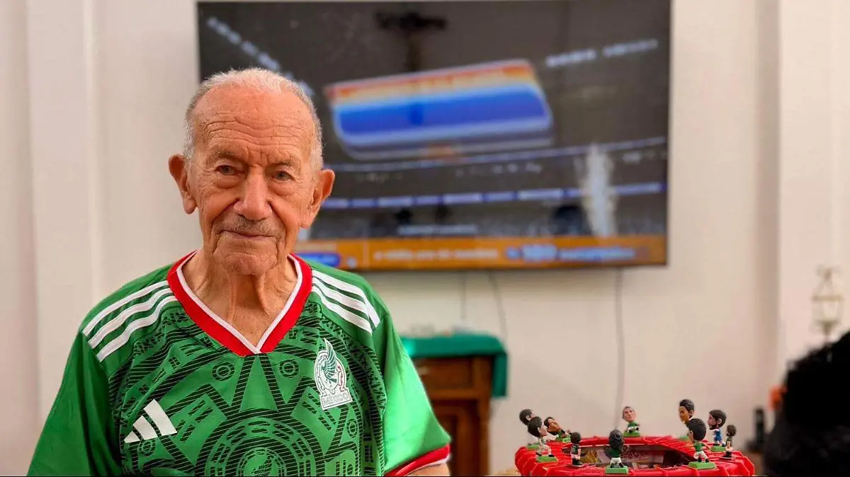Cheché, the 99-Year-Old Tlaxcalteca Who Has Witnessed Every World Cup