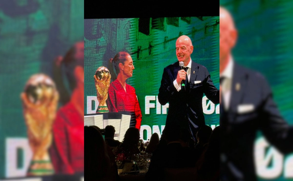 Sheinbaum attends FIFA gala dinner at Chapultepec Castle ahead of 2026 World Cup kickoff