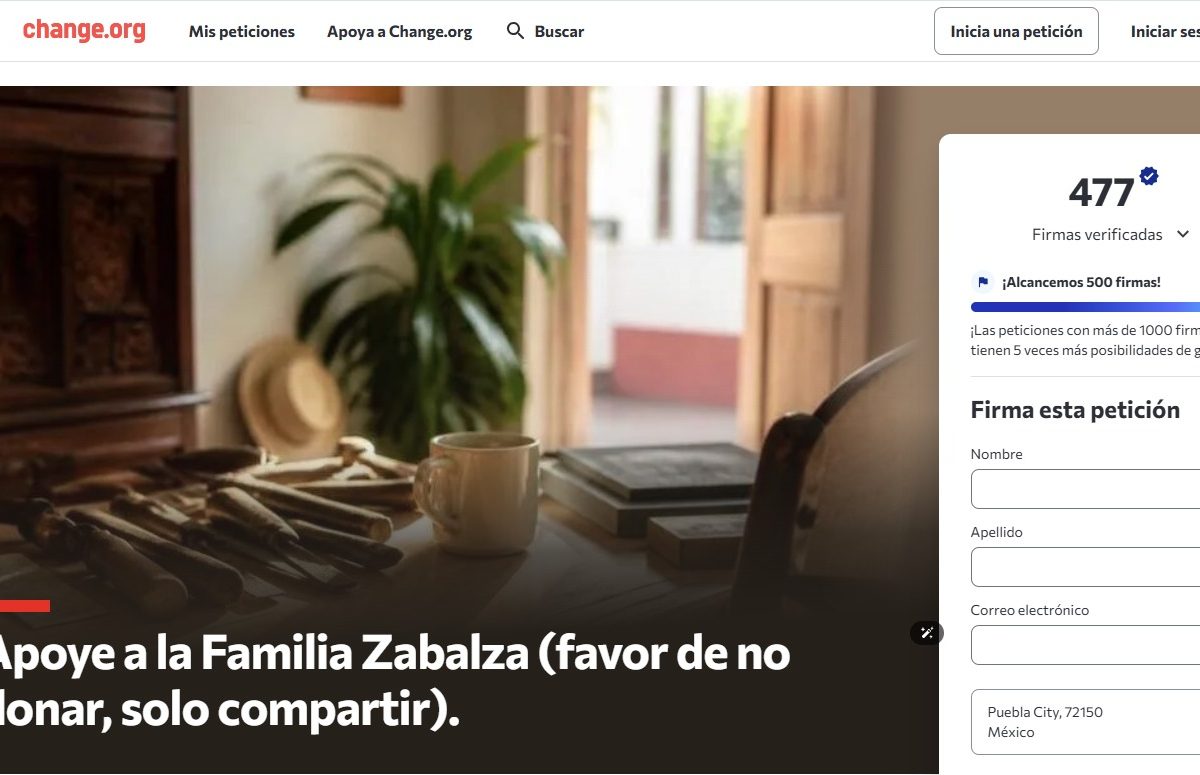 Petition Seeks Support for Rafael Zabalza, Accused “Atlixcáyotl Shooter”
