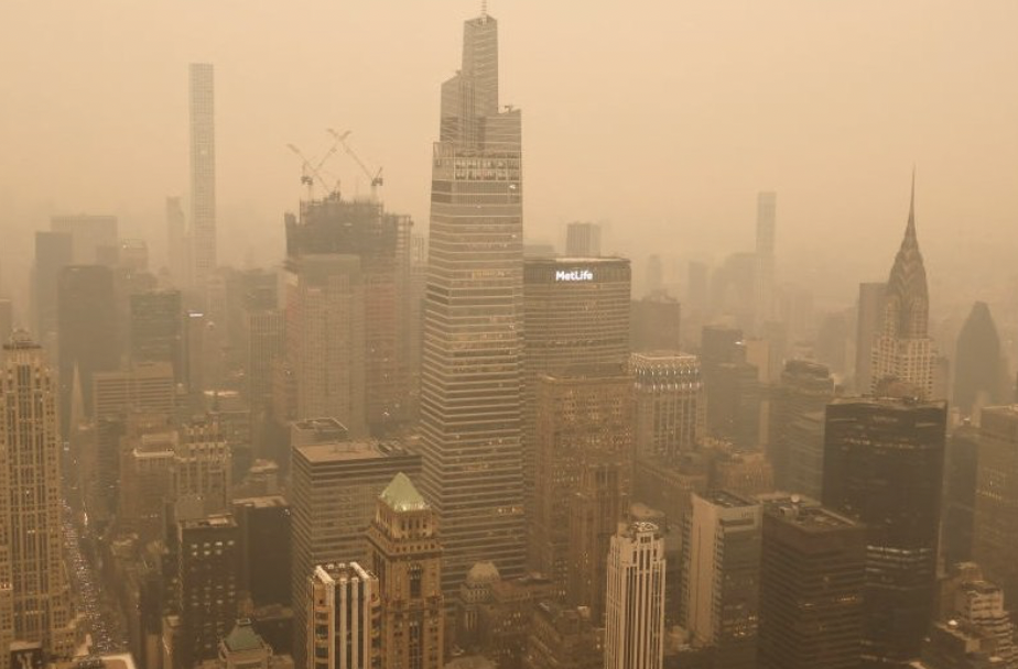 Wildfires in Canada Threaten Air Quality Ahead of World Cup Final in New York