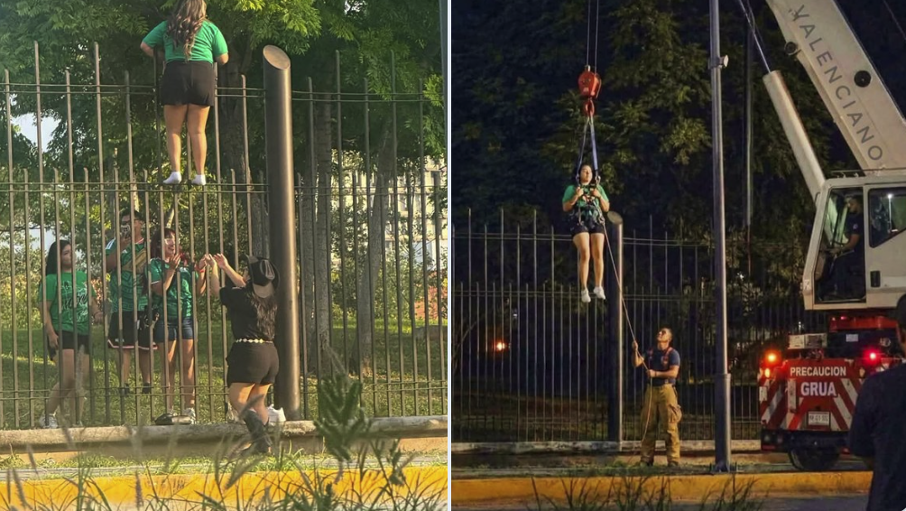 Woman Rescued by Crane After Trying to Sneak into Monterrey Fan Fest: What Happened and Why It Matters