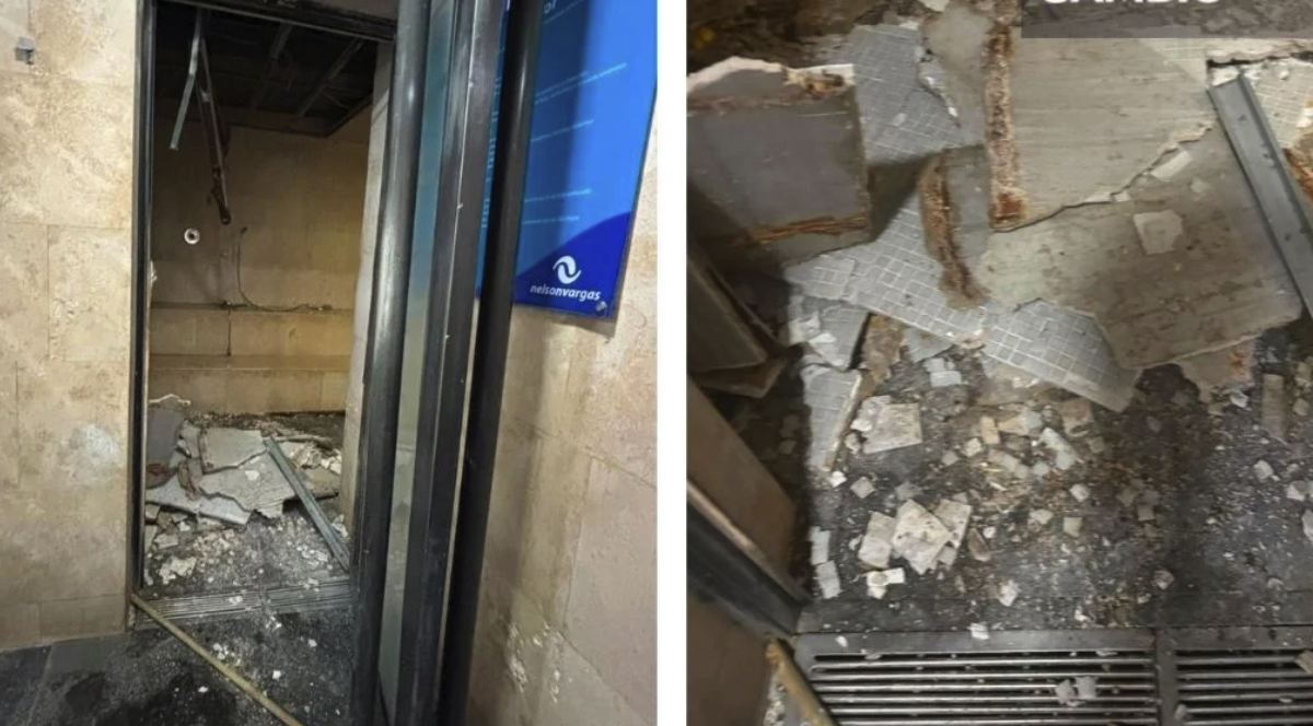 Steam Room Ceiling Collapses at Acuática Nelson Vargas in Puebla; Two Users Nearly Lost Their Lives