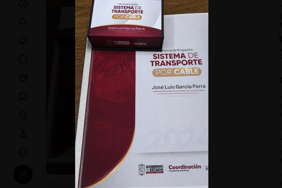 Puebla’s Government Shares Progress Report on Cablebús Project Ahead of Congressional Hearing