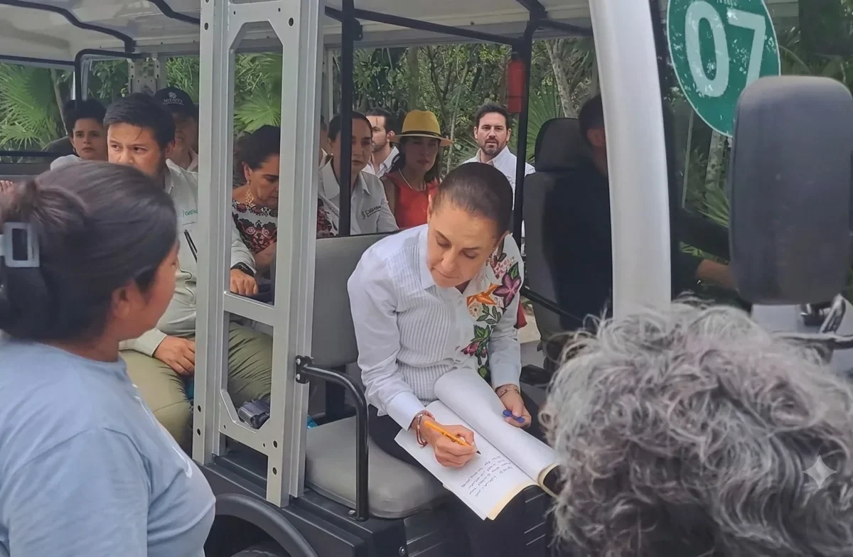 Sheinbaum urges flexibility over strict rules during Tulum visit