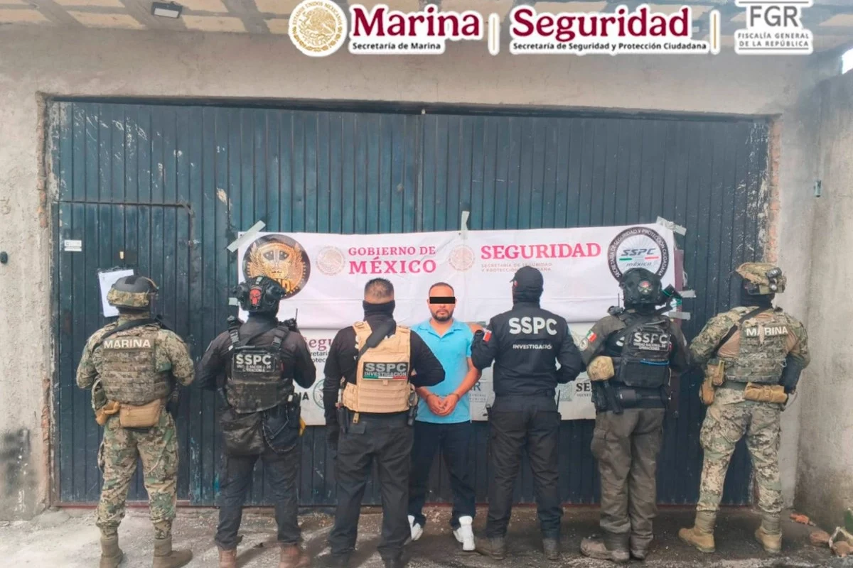 CJNG Operator Known as “M4” Arrested in Nayarit Alongside Nine Others in Major Security Operation