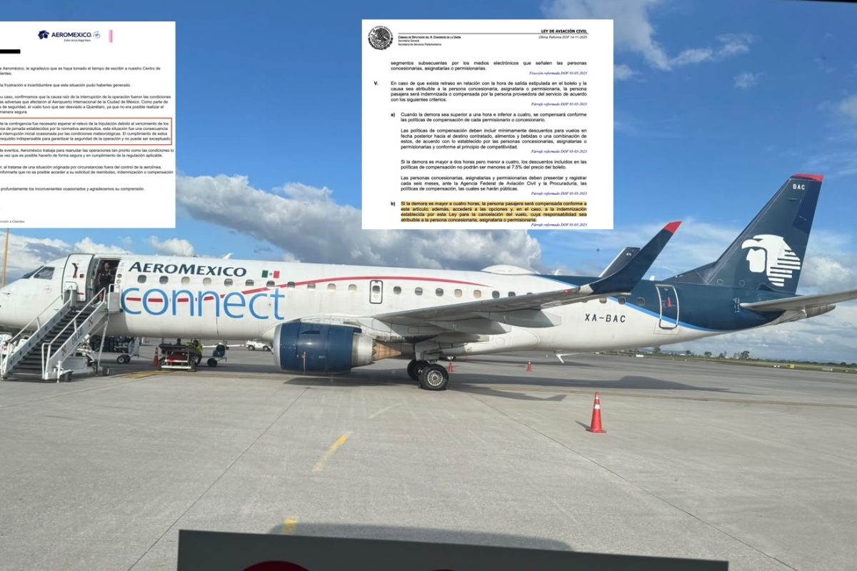 Aeroméxico Strands Passengers in Querétaro After 14-Hour Delay and Flight Cancellation
